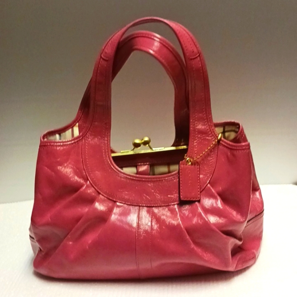 The Pink Lady -Coach Ergo - Patent Leather